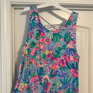 EUC condition Lilly Pulitzer dress size XXL me and my zesty